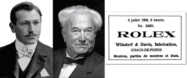 Hans Wilsdorf oprichter van Rolex